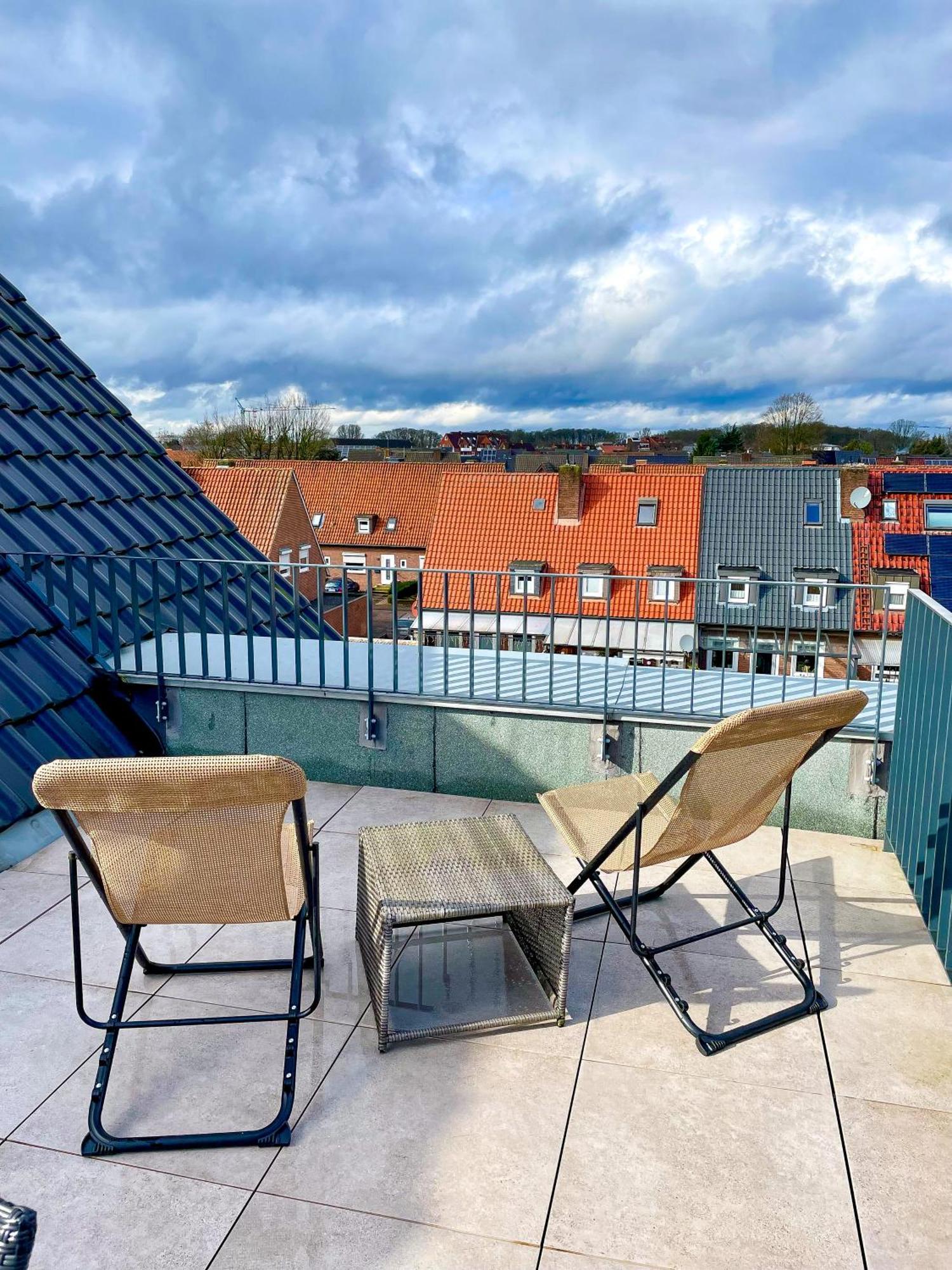 Ahaus: Stadtoase Mit Terrasse & Privater Garage Экстерьер фото