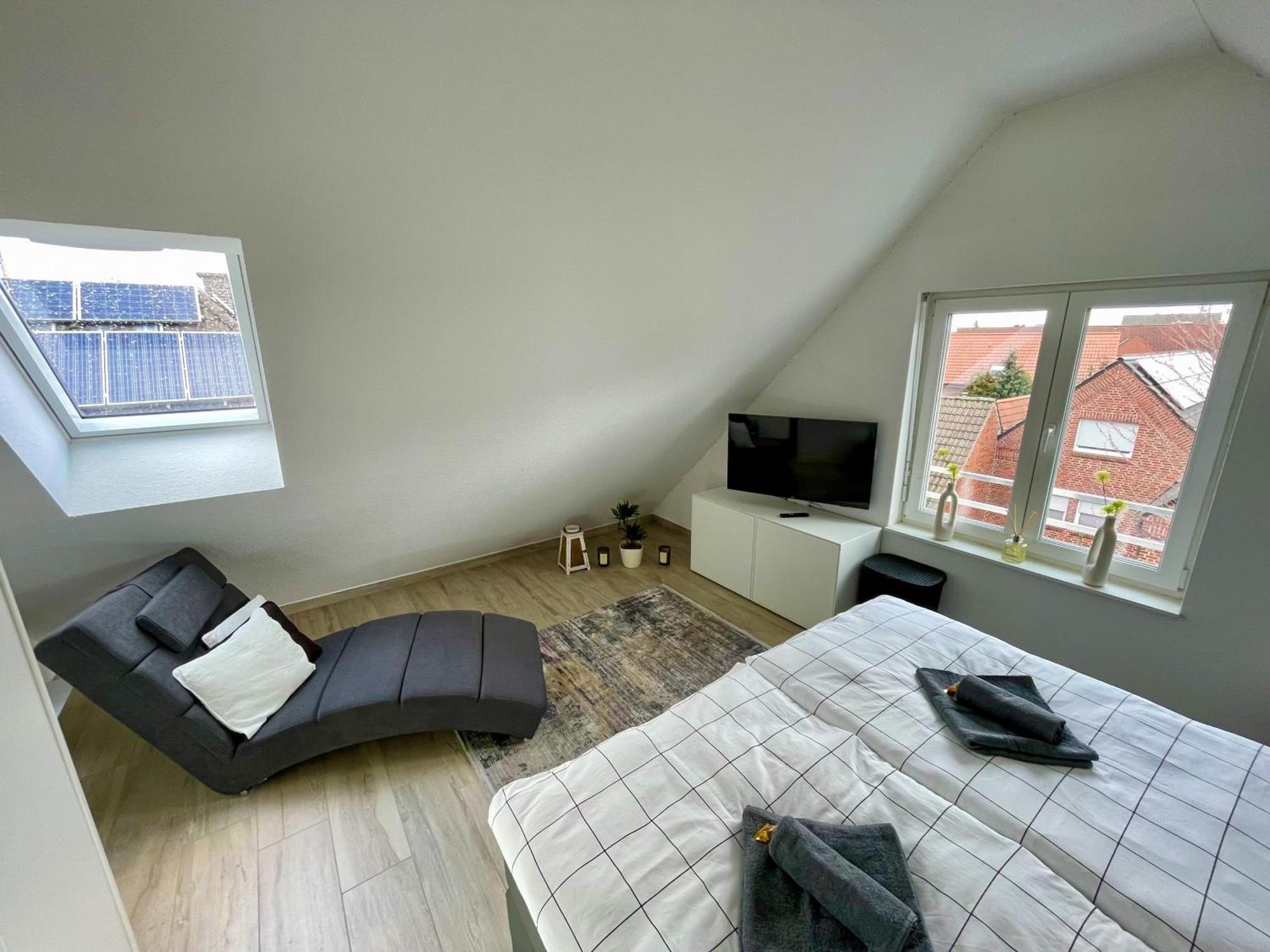 Ahaus: Stadtoase Mit Terrasse & Privater Garage Экстерьер фото