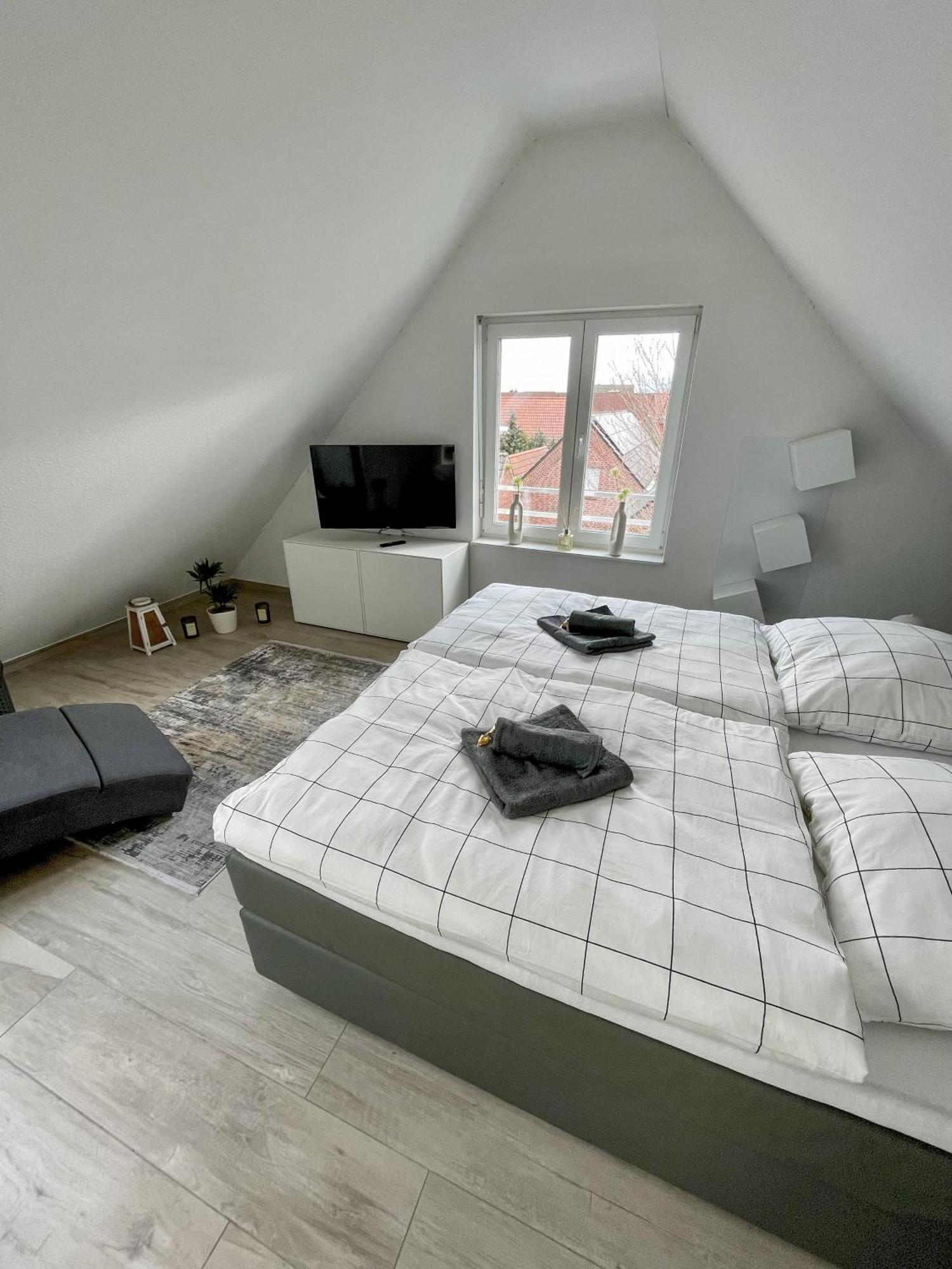 Ahaus: Stadtoase Mit Terrasse & Privater Garage Экстерьер фото